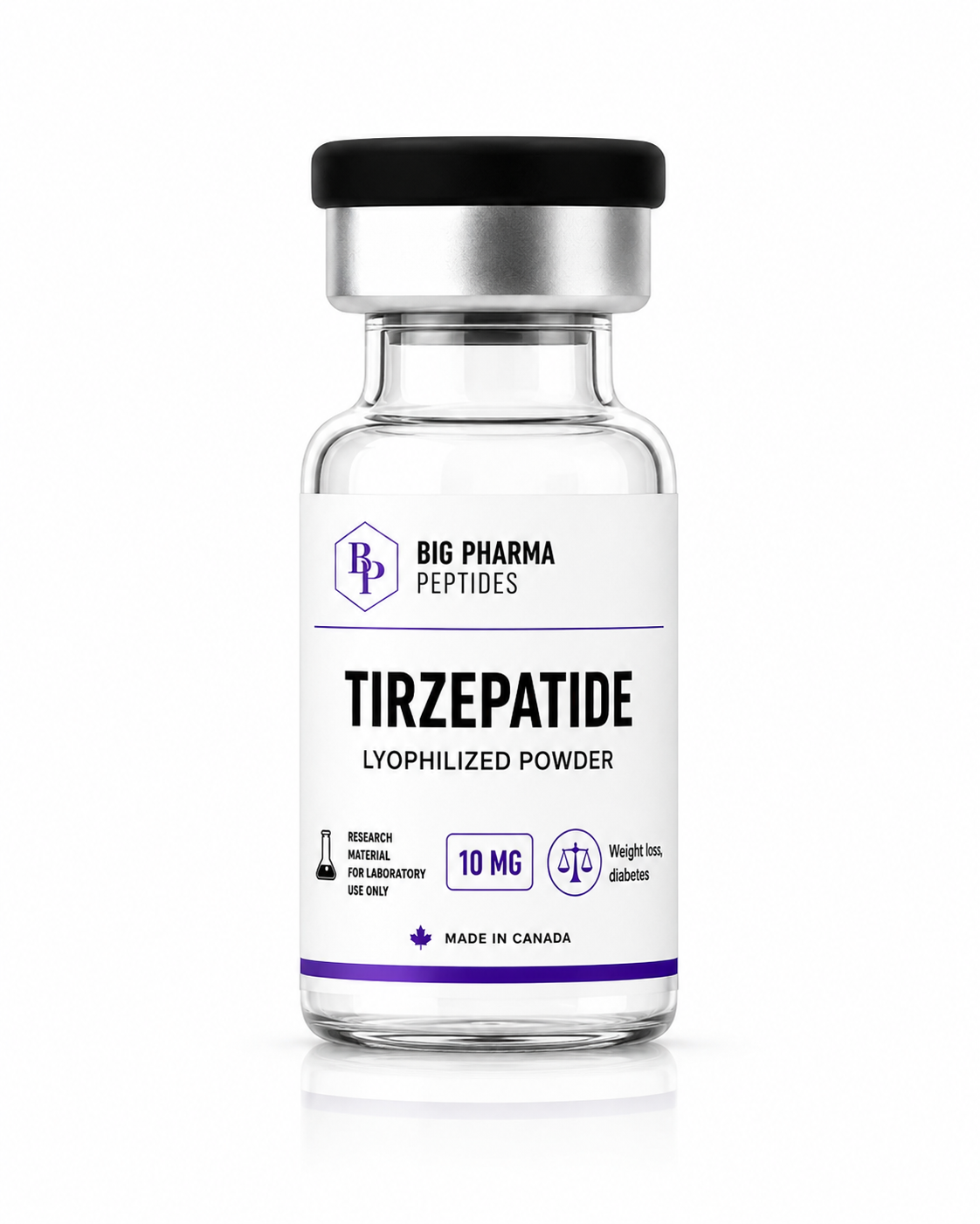 Tirzepatide bottle
